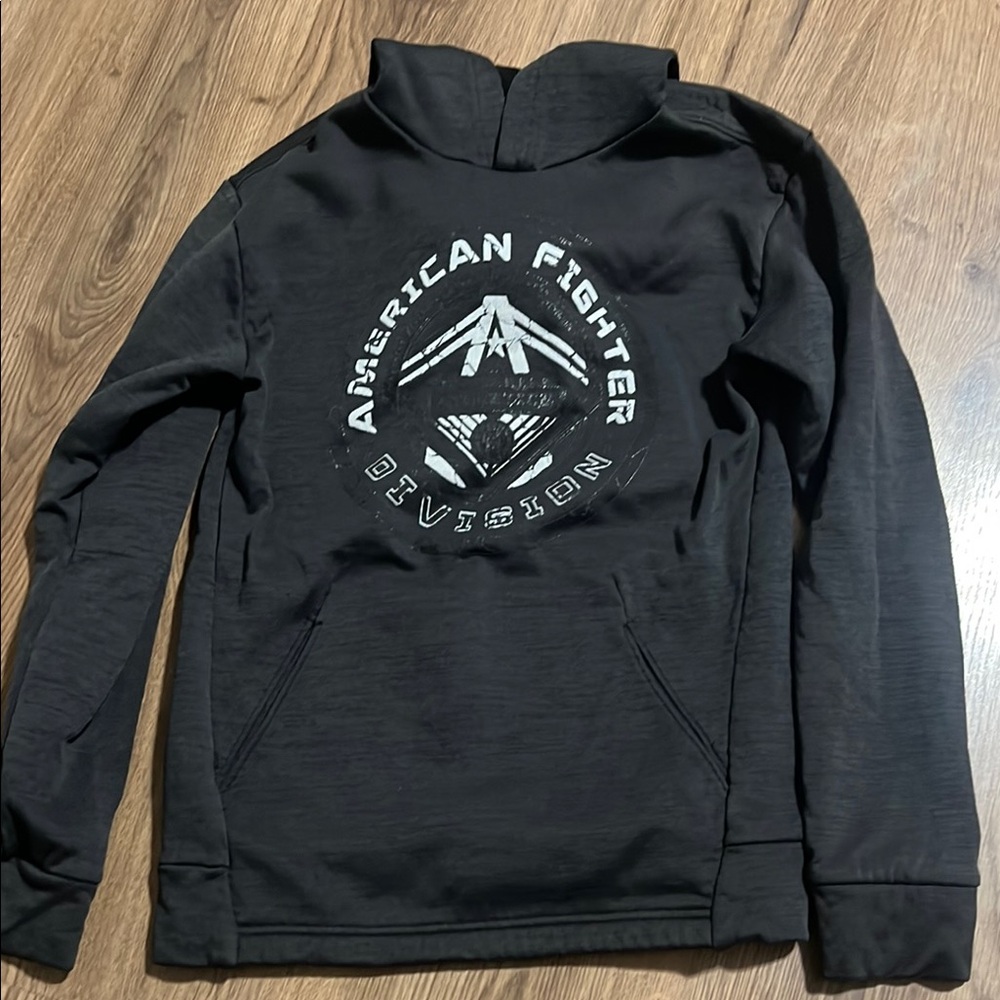 American Fighter Black Sweatshirt Hoodie